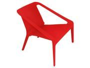 Lumisource Transitions Chair In Red