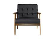 Mod Made Tufted Chair In Black