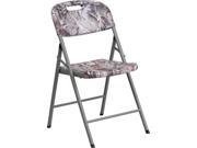 Flash Furniture Camouflage Plastic Folding Chair