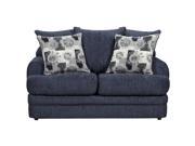 Flash Furniture Exceptional Designs Caliber Navy Chenille Loveseat