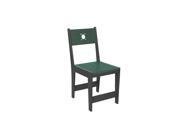 Eagle One Cafe Two Tone Dining Chair In Green