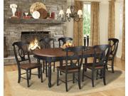 A America British Isles 76 Oval Dining Table