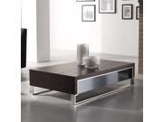 J M Furniture Modern Coffee Table 888 in Dark Oak