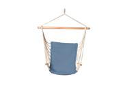 Bliss Hammocks Metro Hammock Chair with armrests and Textilene Material In Denim Blue