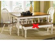 Liberty Furniture Low Country 5 Piece Rectangular Table Set in Linen Sand with Suntan Bronze