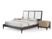 Allan Copley Designs Bonita 3 Piece Platform Bedroom Set in Mocha