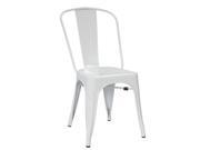 Mod Made Tolic Chair Black In White
