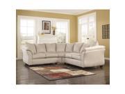 Flash Furniture Signature Design By Ashley Darcy Sectional In Stone Fabric