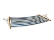 Bliss Hammocks Hammock with Spreader Bars Oversized with Pillow In Nautical Stripe