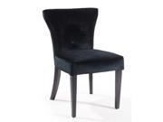 Armen Living Elise Side Chair In Black [Set of 2]