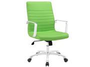 Finesse Mid Back Office Chair in Bright Green