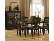 Homelegance Ohana 6 Piece Rectangular Dining Room Set in Black Cherry