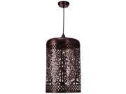 Kenroy Home Creole 1 Light Pendant Antique Copper 93441AC