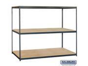 Salsbury Industries Solid Shelving 96 Inches Wide 84 Inches High 36 Inches Deep