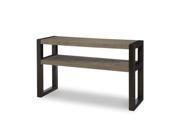 Legacy Helix Sofa Table In Charcoal And Stone