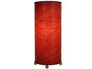 Eangee Home Cocoa Leaf Cylinder Red