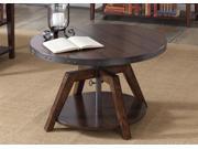 Liberty Furniture Aspen Skies Motion Cocktail Table in Russet Brown Finish