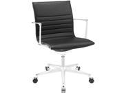 LexMod Vi Mid Back Office Chair Black