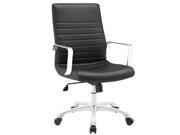 Finesse Mid Back Office Chair in Black