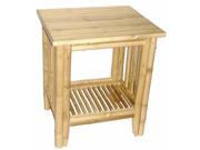 Bamboo Fancy Side Table