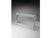 Butler Butler Loft Bergen Console Table In Frosted Glass