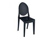Mod Made Louie Armless Chair In Black