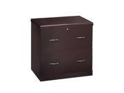 Z Line Two Drawer Espresso Lateral File