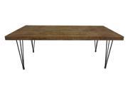 Moes Home Boneta Dining Table in Natural