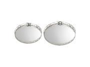 Sterling Industries Set Of 2 Mirrored Ring Tray