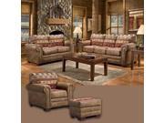 American Furniture Classics Sierra Lodge 4 Piece Living Room Set With Sleeper