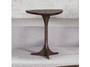 Hammary Mila Tripod Table in Burnished Copper