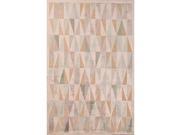 Jaipur Fables Tria Rectangular Rug In Light Gray And Barely Blue 2 foot X 3 fo