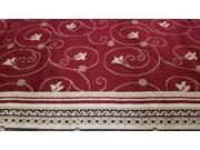 Casual Living Madeline Red Rug 6 x 4
