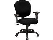 Office Star SC Series Collection Task Chair with Saddle Seat and Adjustable Soft