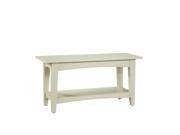 Alaterre Shaker Cottage Bench In Sand