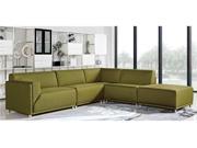 Diamond Sofa Moderna LF 5 Piece Modular Collection in Green