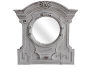 Legion Furniture LF1354AWH Resin Mirror In Antique White