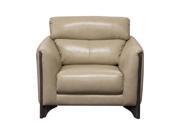 Diamond Sofa Monaco Chair in Black Blended Leather with Ash Wood Trim Leg in B