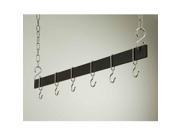 Rogar Hanging Bar In Black and Chrome 36 Inch