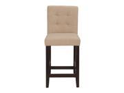 Boraam Parson Counter Stool Brown 24 Inch [Set of 2]