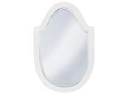 Howard Elliott 2125W Lancelot White Arched Mirror