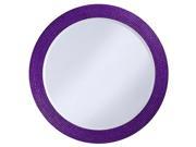Howard Elliott 2133RP Lancelot Royal Purple Round Mirror