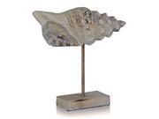 Modern Day Accents Concha Wood Shell on Stand