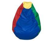 Children s Factory Tear Drop Bean Bag Rainbow