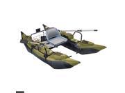Classic Accessories 69660 Colorado 9 Foot High Capacity Pontoon Boat With Padded Seat Sage Black