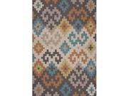 Jaipur Traditions Made Modern Flat Weave Prismic Rectangular Rug In Oyster Gray