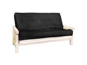 Montana Woodworks Homestead Futon Frame with Mattress Ready To Finish