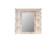 Montana Woodworks MWDDMV Deluxe Dresser Mirror Montana Collection Lacquered