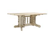 Montana Woodworks Montana Double Pedestal Dining Table Lacquered