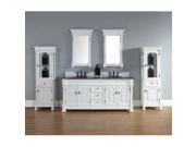 James Martin Brookfield 72 Double Cabinet In Cottage White Absolute Black Rus